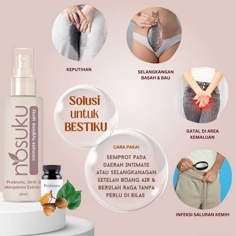 Nosuku Intimate Hygiene Spray 60ml