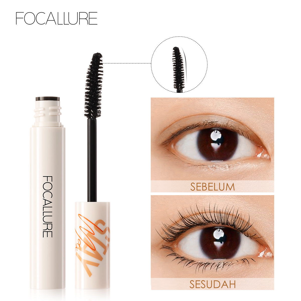 Focallure Waterproof Volumizing Mascara FA148