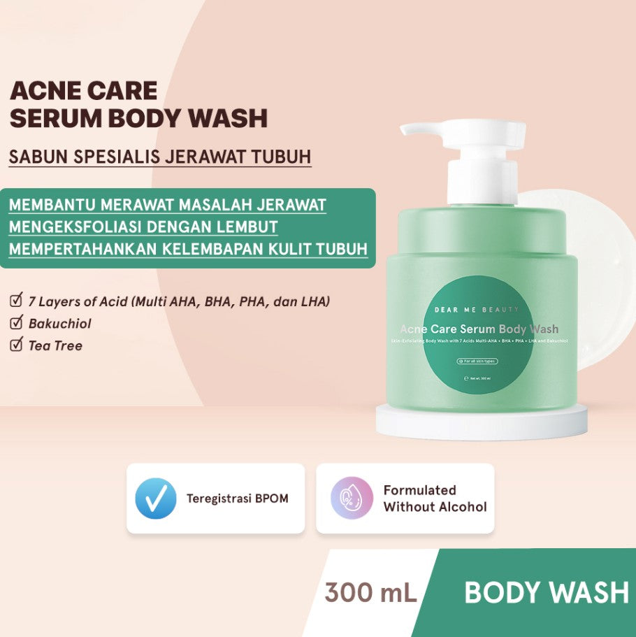 Dear Me Beauty Acne Care Serum Body Wash (300ml)