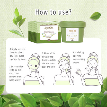 Girlpal Green Tea Clay Mask | 100 g