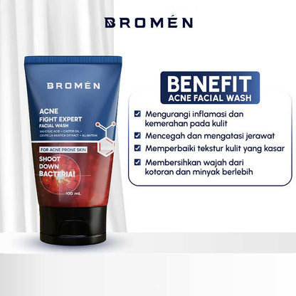 BROMEN Acne Fight Expert Facial Wash 100ml