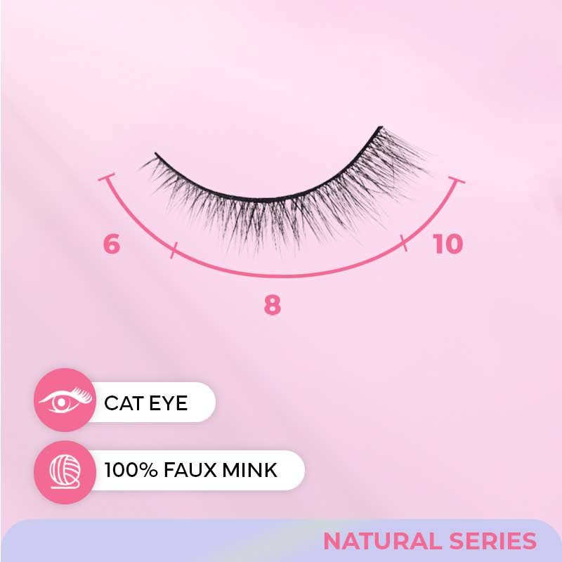 Yvenetic Magnetic Eyelash Gossip (Natural Series) 0.5g