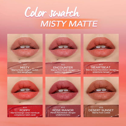 Dazzle Me Misty Matte Lip Cream 02 Encounter