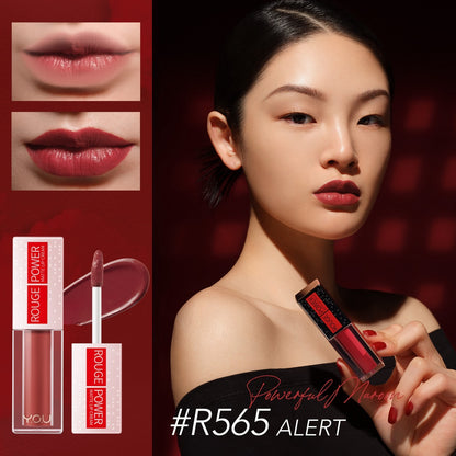 Y.O.U Rouge Power Matte Lip Cream R565 Alert