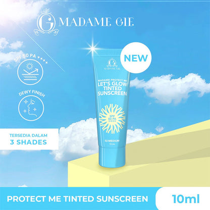 Madame Gie Protect Me Let's  Glow Tinted Sunscreen 02 | 10  ml