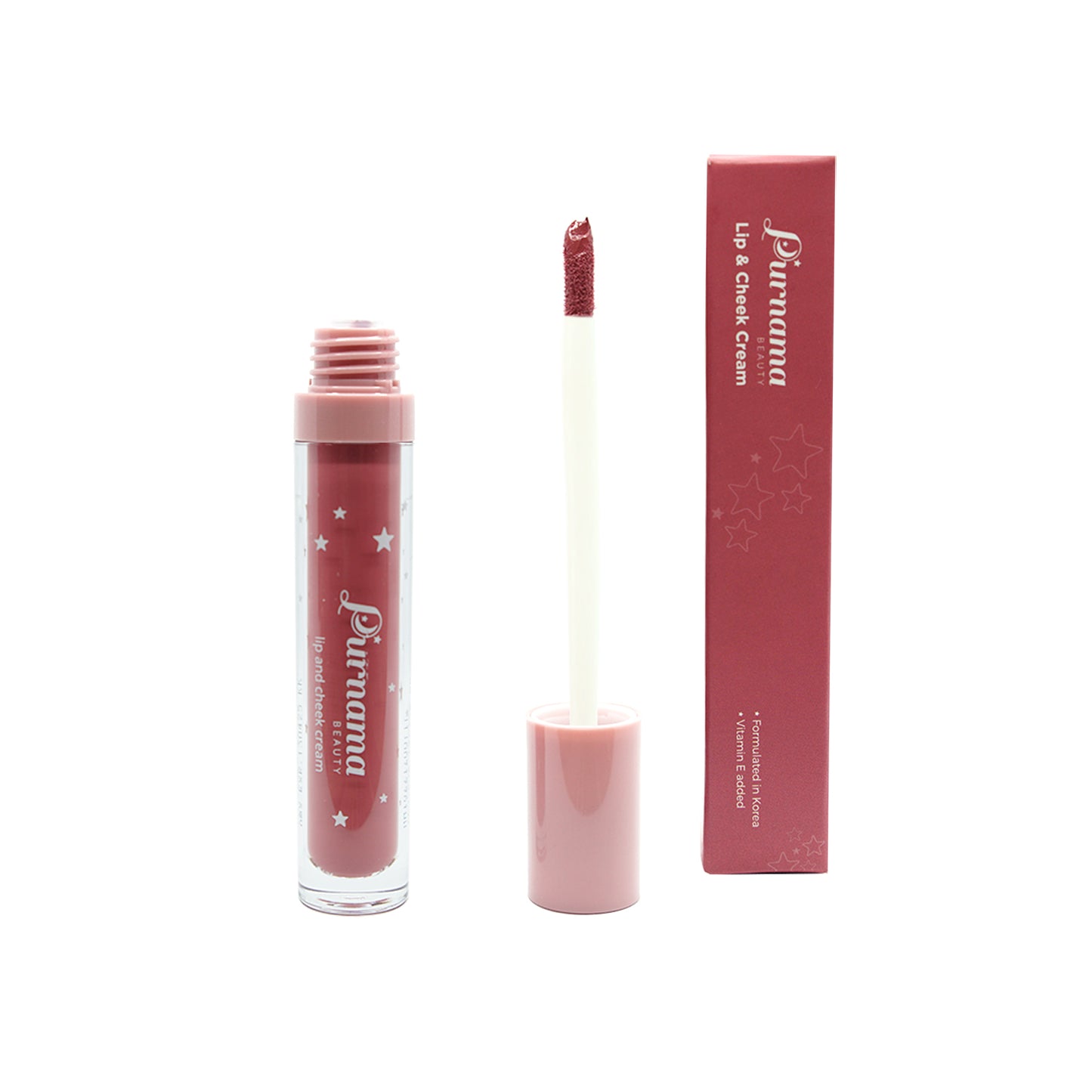 Purnama Lip N Cheek New Formula - Dusty Rose