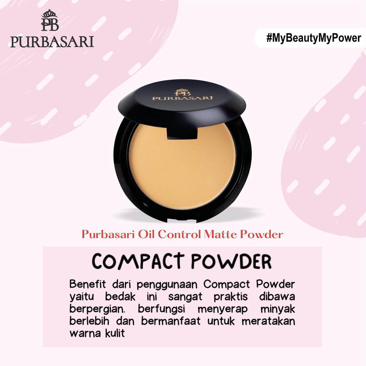 Purbasari Oil Control Matte Powder Cream | 12 g