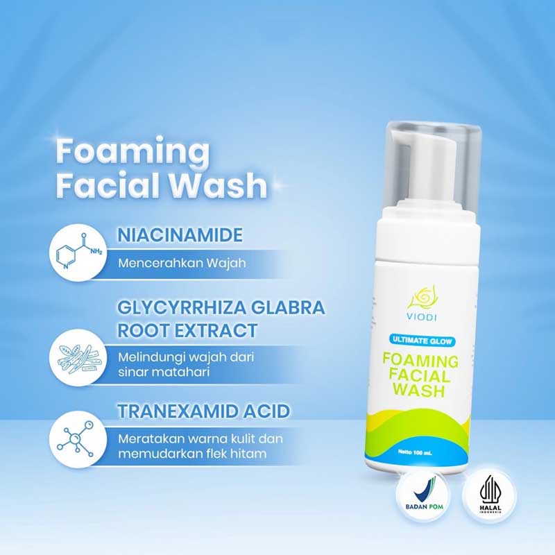 VIODI Ultimate Glow - Foaming Facial Wash 100 ml