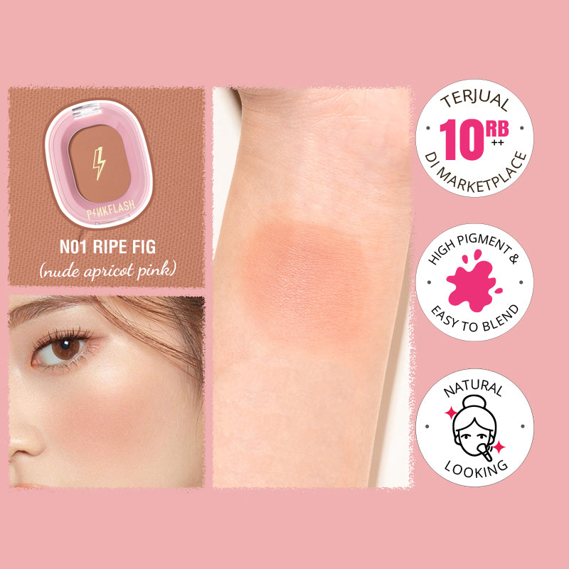 Pinkflash F01 Soft Pigment Blush - N01