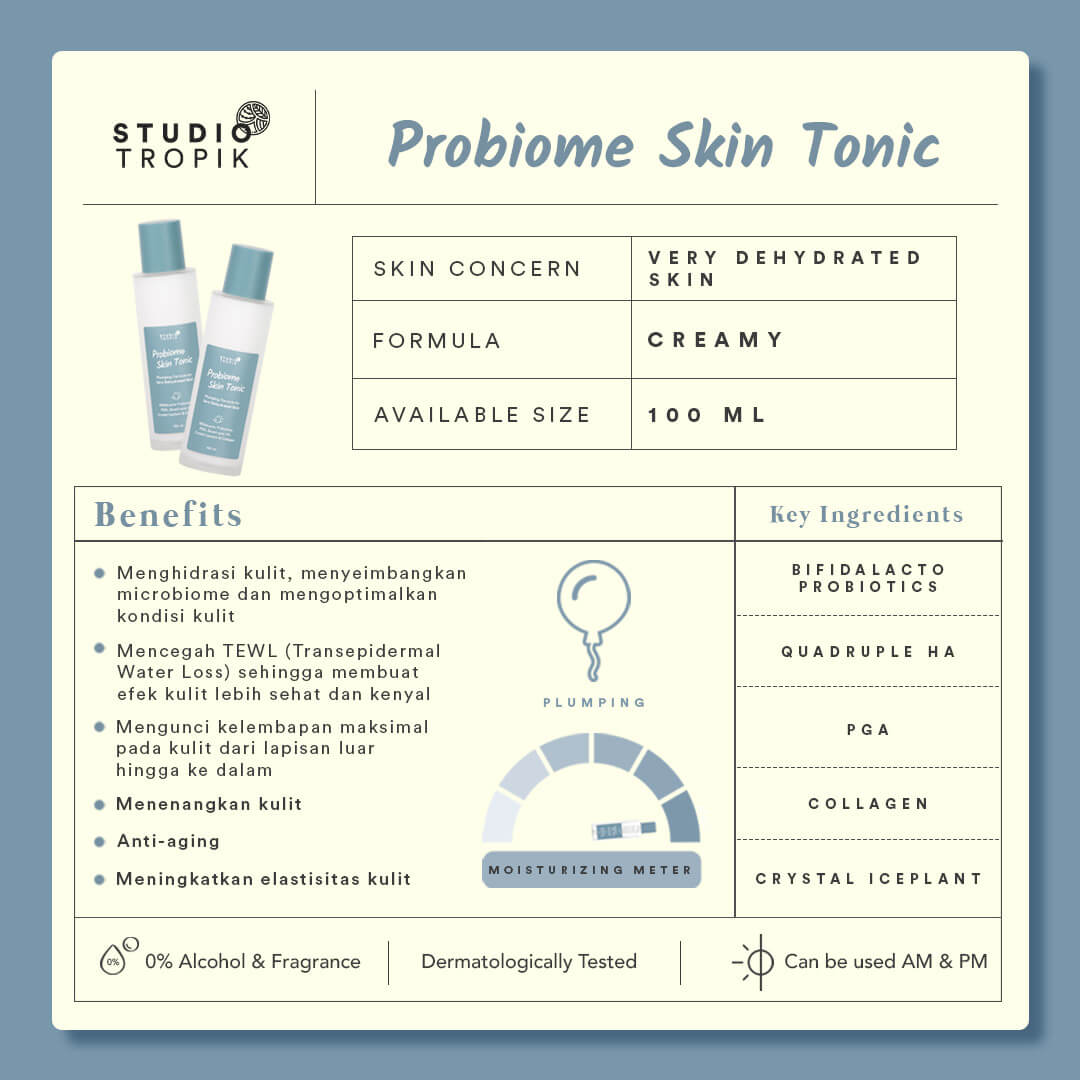 Studio Tropik Probiome Skin Tonic | 100 ml