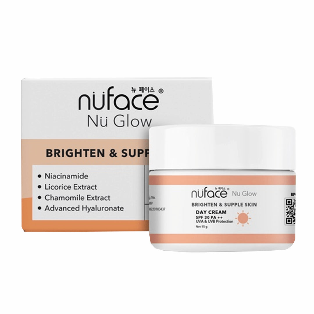 Nuface Nu Glow Brighten & Supply Skin Day Cream | 15 g