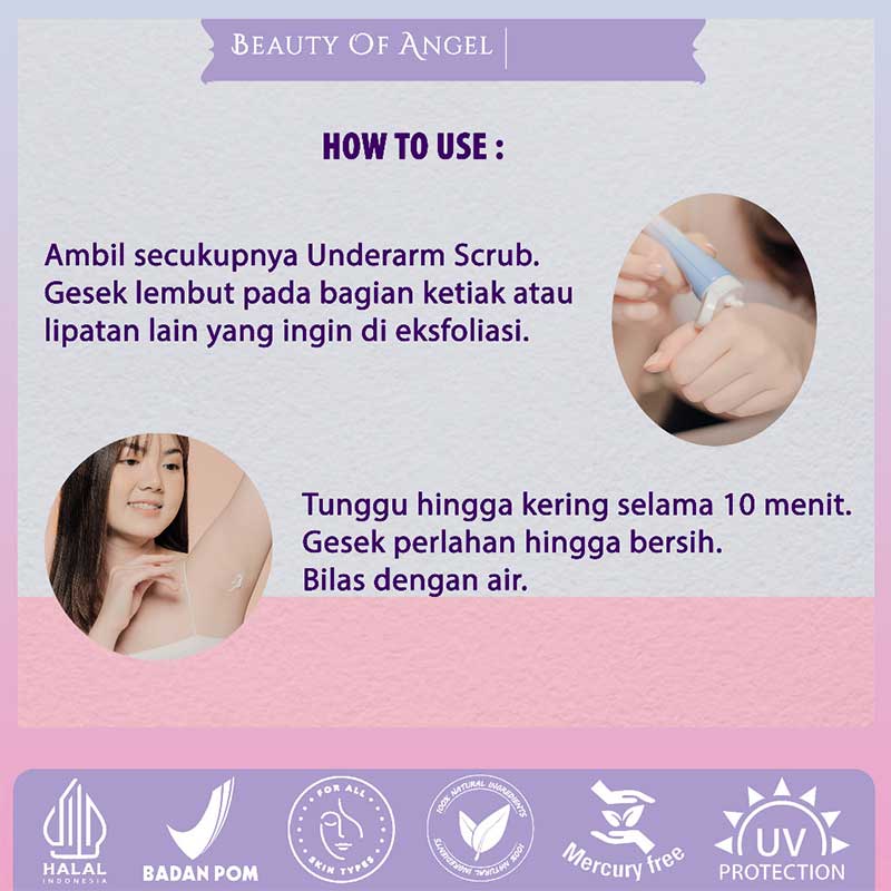 Beauty Of Angel Underarm Scrub | 50 ml