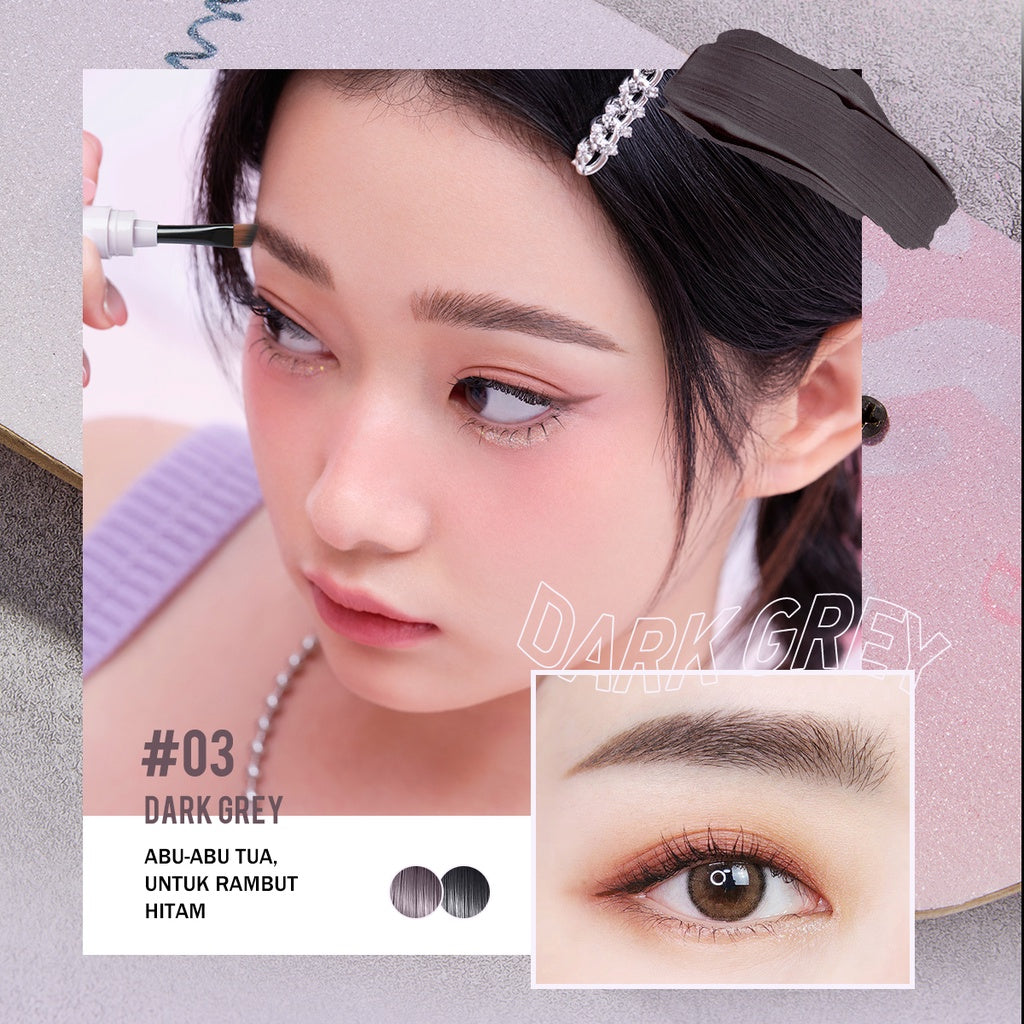 barenbliss Like A Pro Shockproof Durabrow Pomade - 03 Dark Grey