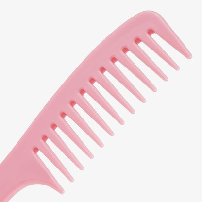 Hair Secrets Wide Tooth Comb Pink