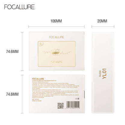 FOCALLURE ULTIMATE BLURRING SETTING POWDER FA338 PC02