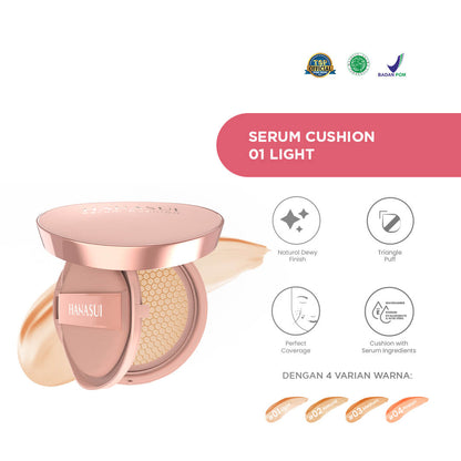 Hanasui Serum Cushion - Light 01