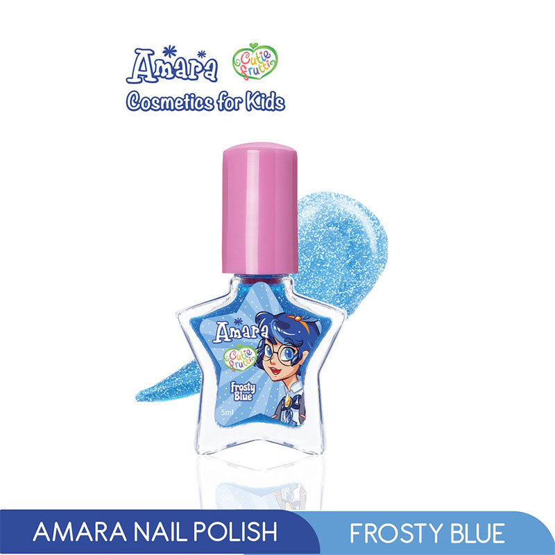 Amara Kids Nail Polish Frosty Blue | 5 ml