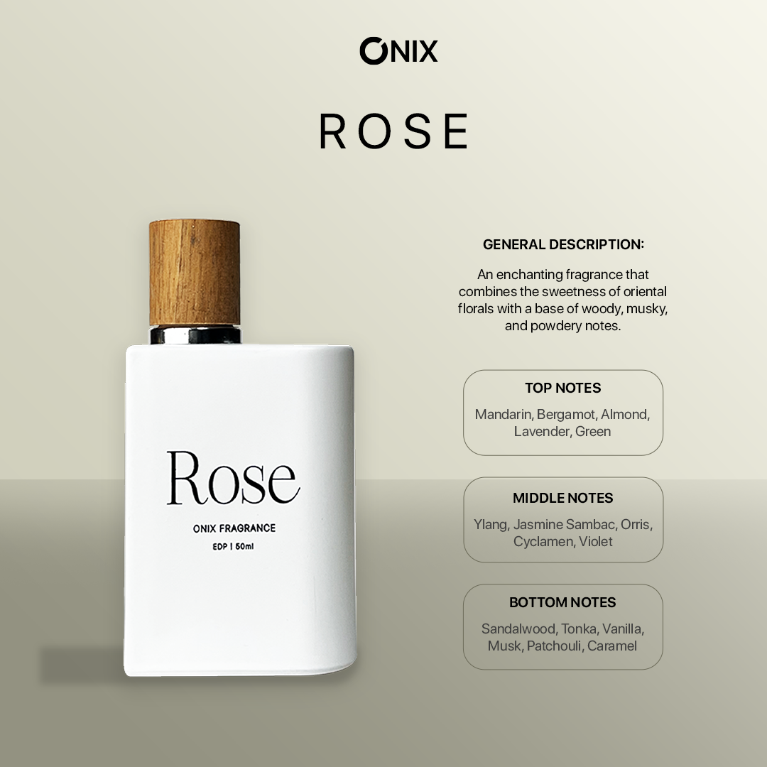 Onix Fragrance Rose | 50ml