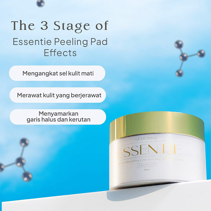 Glam Shine Essentie Peeling Pad 30 Pads