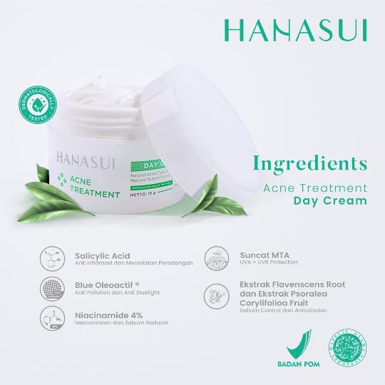 Hanasui Acne Treatment Series Pack + Free Pouch