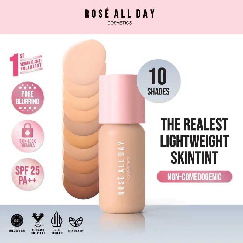 ROSE ALL DAY The Realest Lightweight Skin Tint - Light