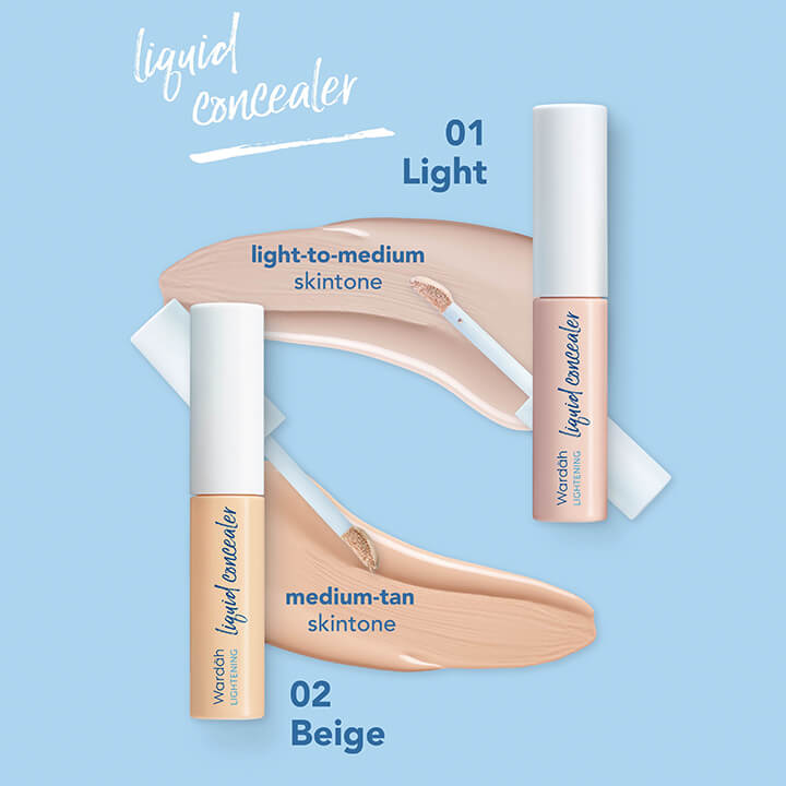 Wardah Lightening Liquid Concealer - 01 Light | 7 gr