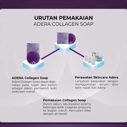 Adera Collagen Soap 1pcs | 60gr