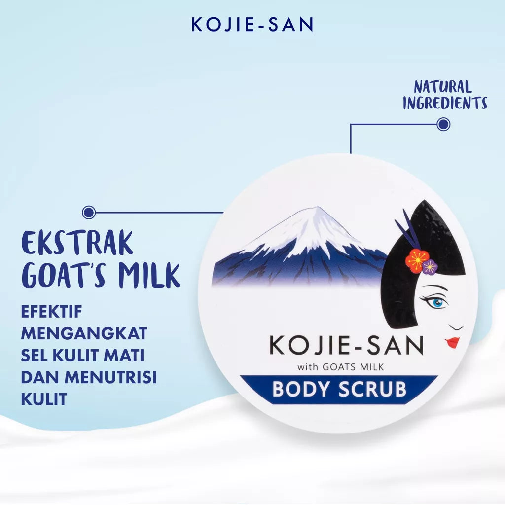 Kojie-san Local Goats Milk Body Scrub | 250 ml