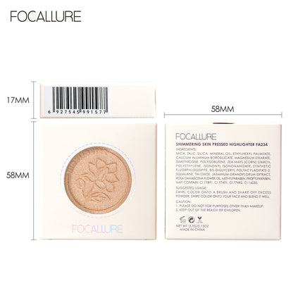 Focallure Shimmering Skin Pressed Highlighter FA234 #HM01