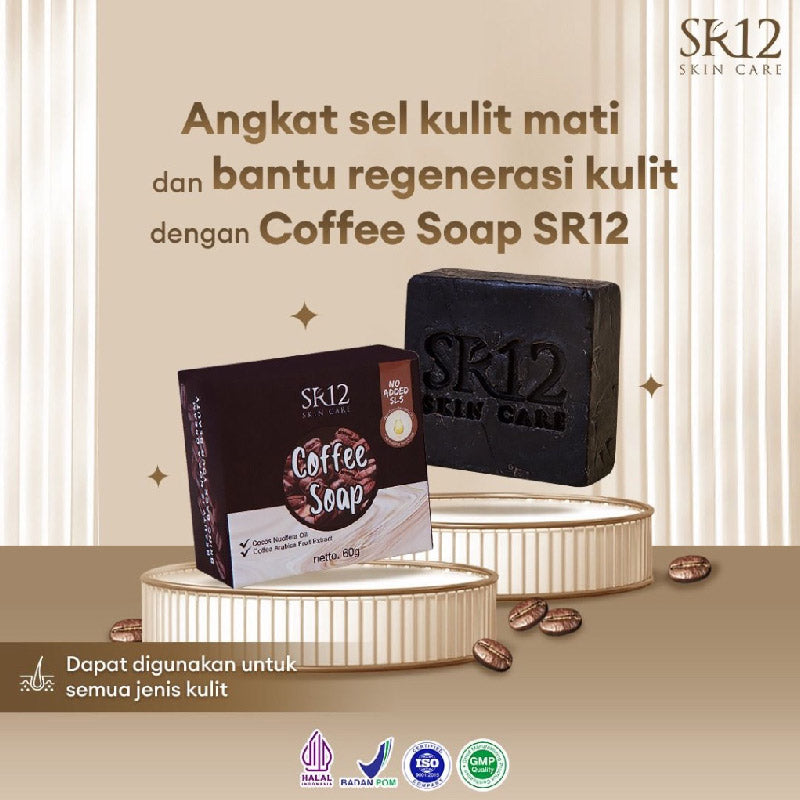 SR12 Coffee Herbal Soap | 60gr