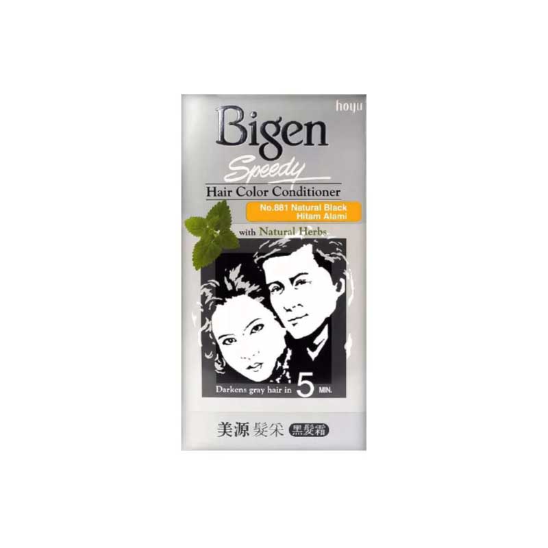 Bigen Speedy Hair Color Conditioner 881 Natural Black | 40g