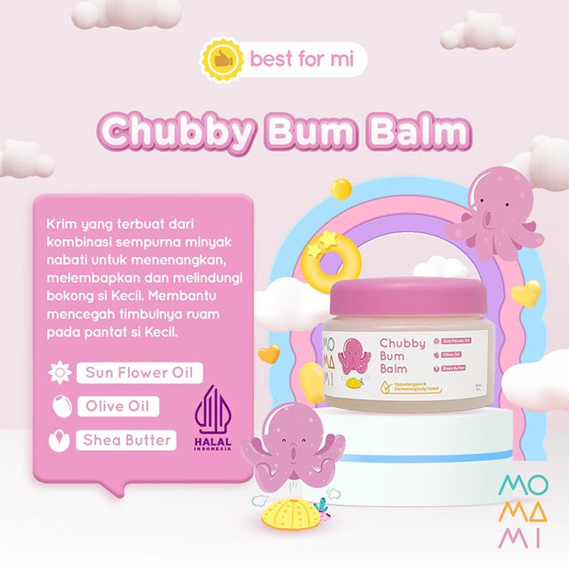 MoMaMi Baby Chubby Bum Balm - Lotion & Cream Bayi 50ml