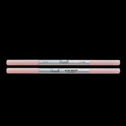 Jacquelle Slim Brow (2-In-1 Pensil Alis & Spoolie) - Dark Brown