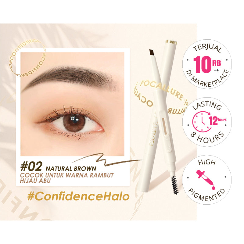 Focallure Silky Shaping Eyebrow Pencil FA202 #2