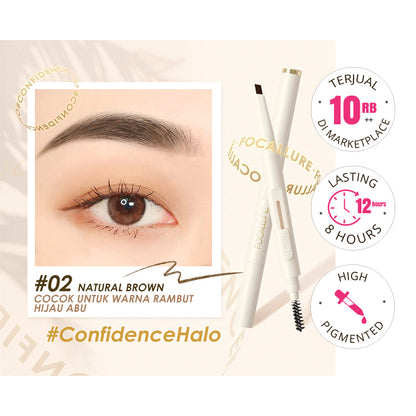 Focallure Silky Shaping Eyebrow Pencil FA202 #2