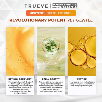 TRUEVE Retinol Complex Power Moisturizer | 30 gr