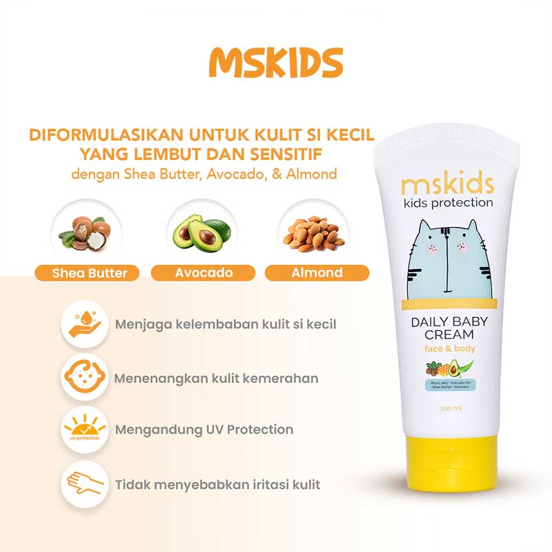 MSKIDS Daily Baby Cream 100 ml