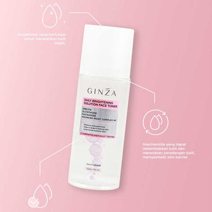 Ginza Daily Brightening Solution Face Toner 105ml