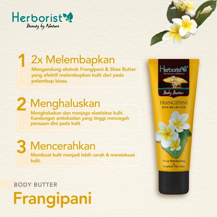 Herborist Butter Frangipani | 80 gr