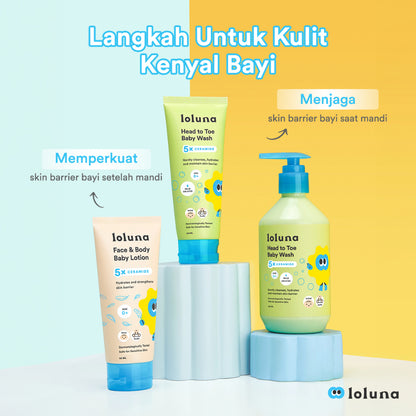 Loluna Head To Toe Baby Wash | 100ml