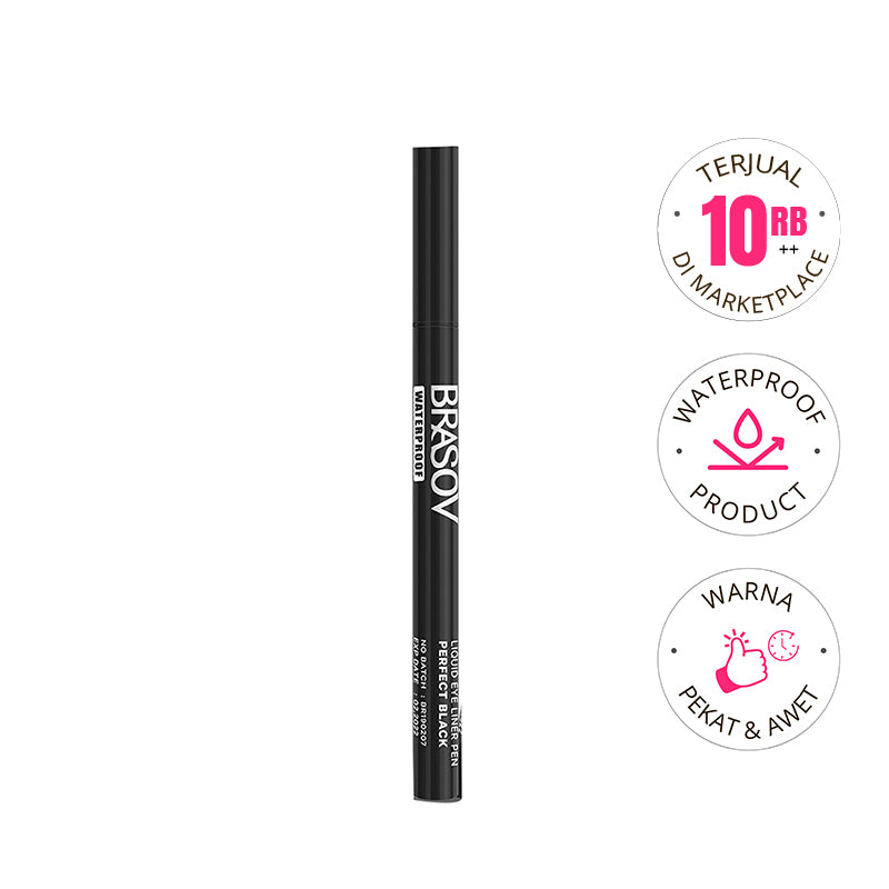 Brasov Liquid Eyeliner Pen Perfect Black