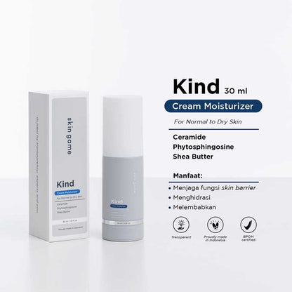 Skin Game Kind Cream Moisturizer 30ml