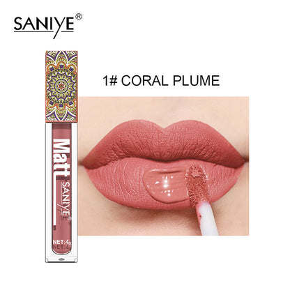 SANIYE Non-stick Lip matte Gloss L1181 1#