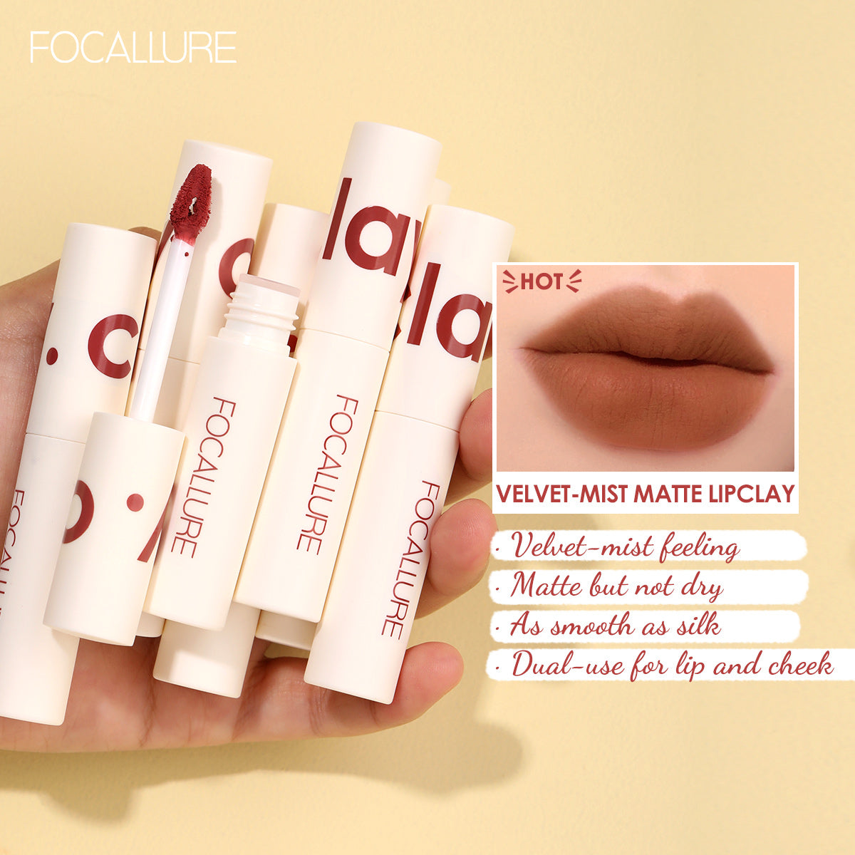 Focallure True Matte Liquid Lipstick FA179 #301