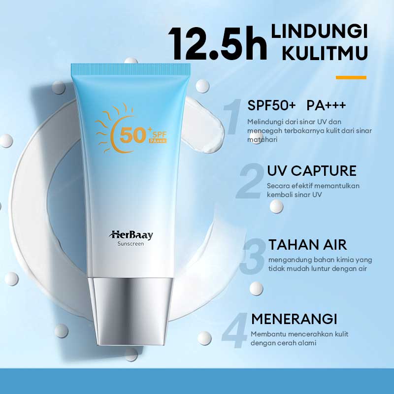 Herbaay Whitening Sunscreen PF50+ PA++++ | 30ml