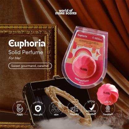 Make Scents Euphoria Solid Perfume / Parfum Wanita | 8gr