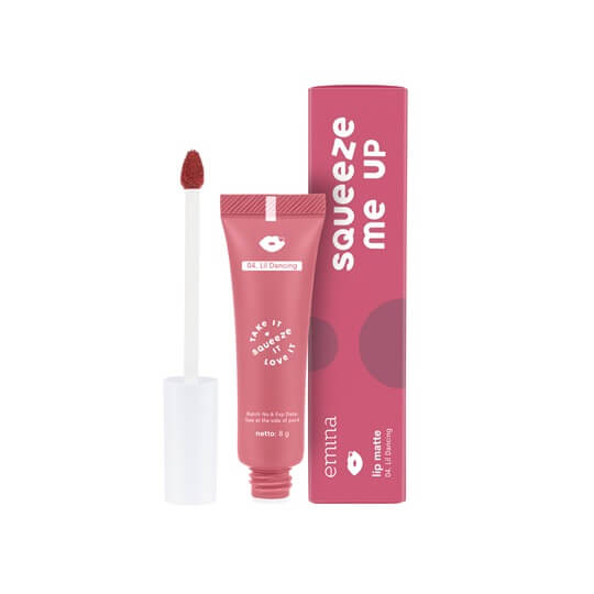 [Exp. Juni 2024] Emina Squeeze Me Up Lip Matte - 04 Lil Dancing | 6.5 gr