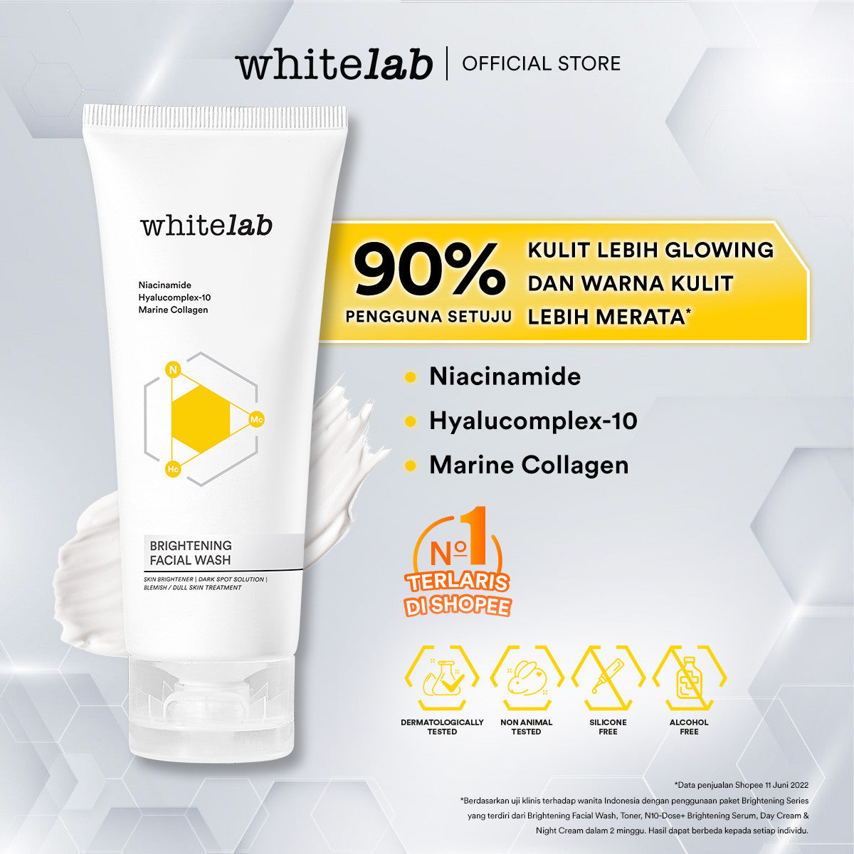 Whitelab Brightening Facial Wash | 100 g