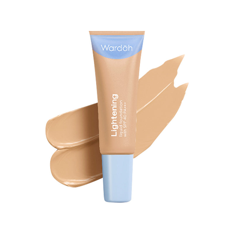 WARDAH Lightening Liquid Foundation - 04 Caramel | 6 ml