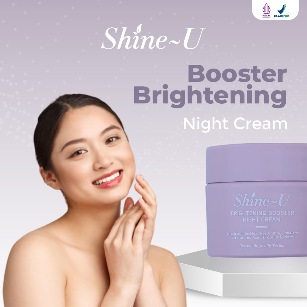 Shine-U Brightening Booster Night Cream | 20gr